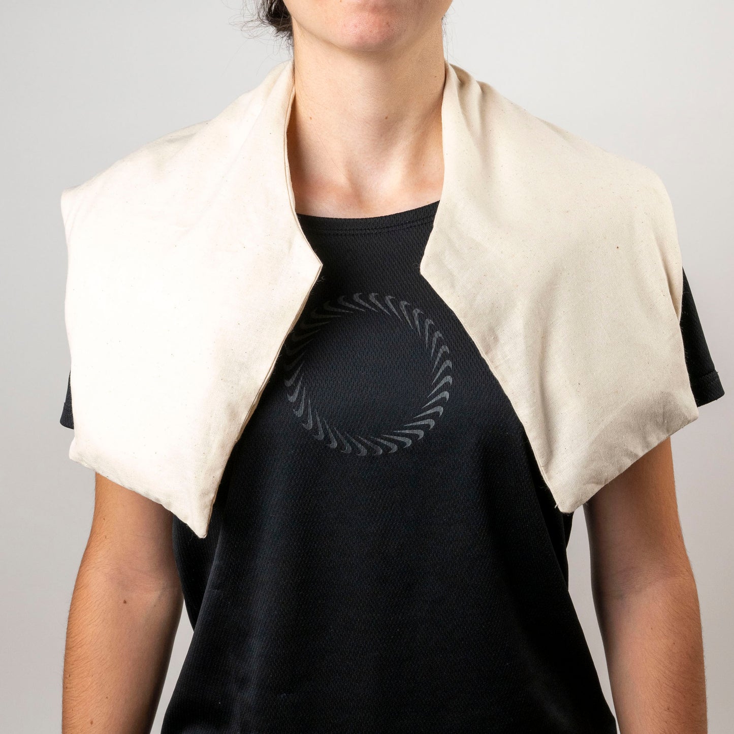 Almofada Térmica com Sal em formato de gola